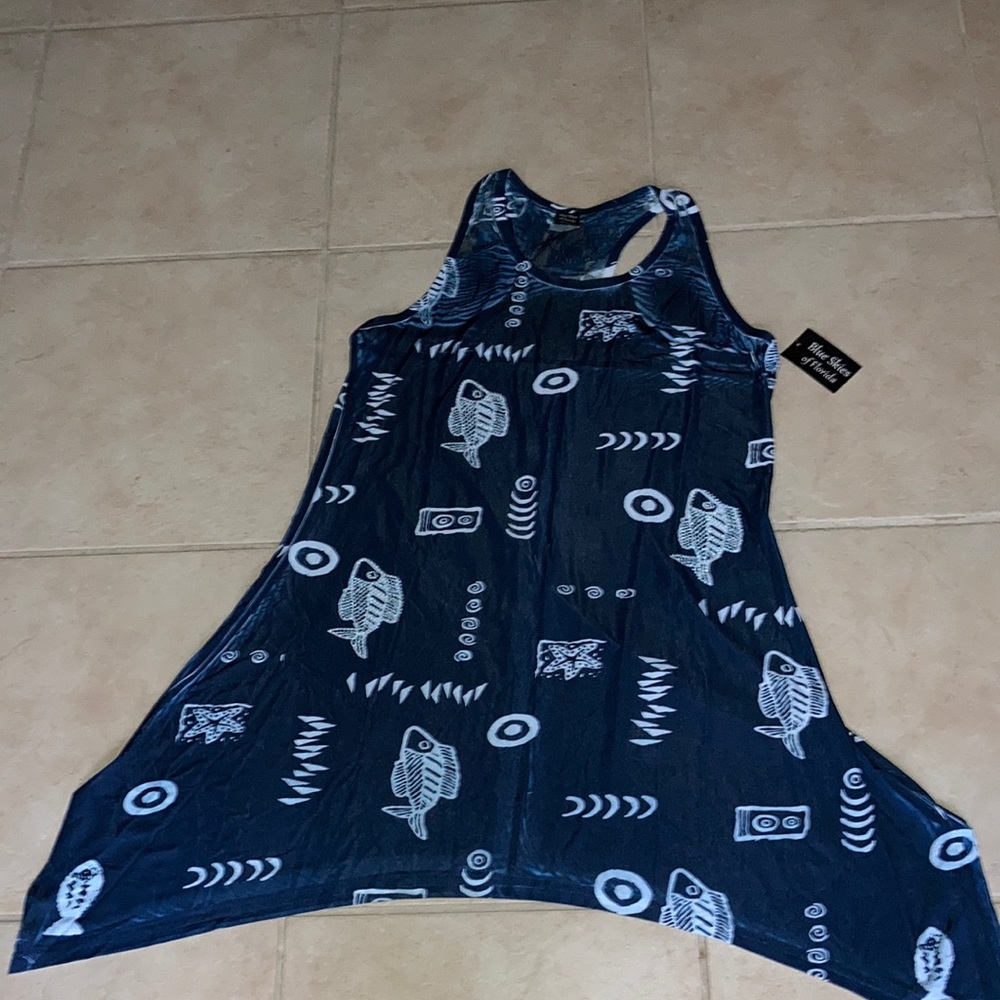 Sleeveless maxi dress (short)